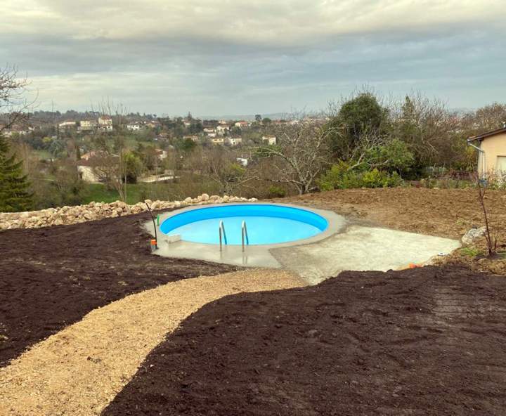 Terrassement pour piscine Daumazan-sur-Arize